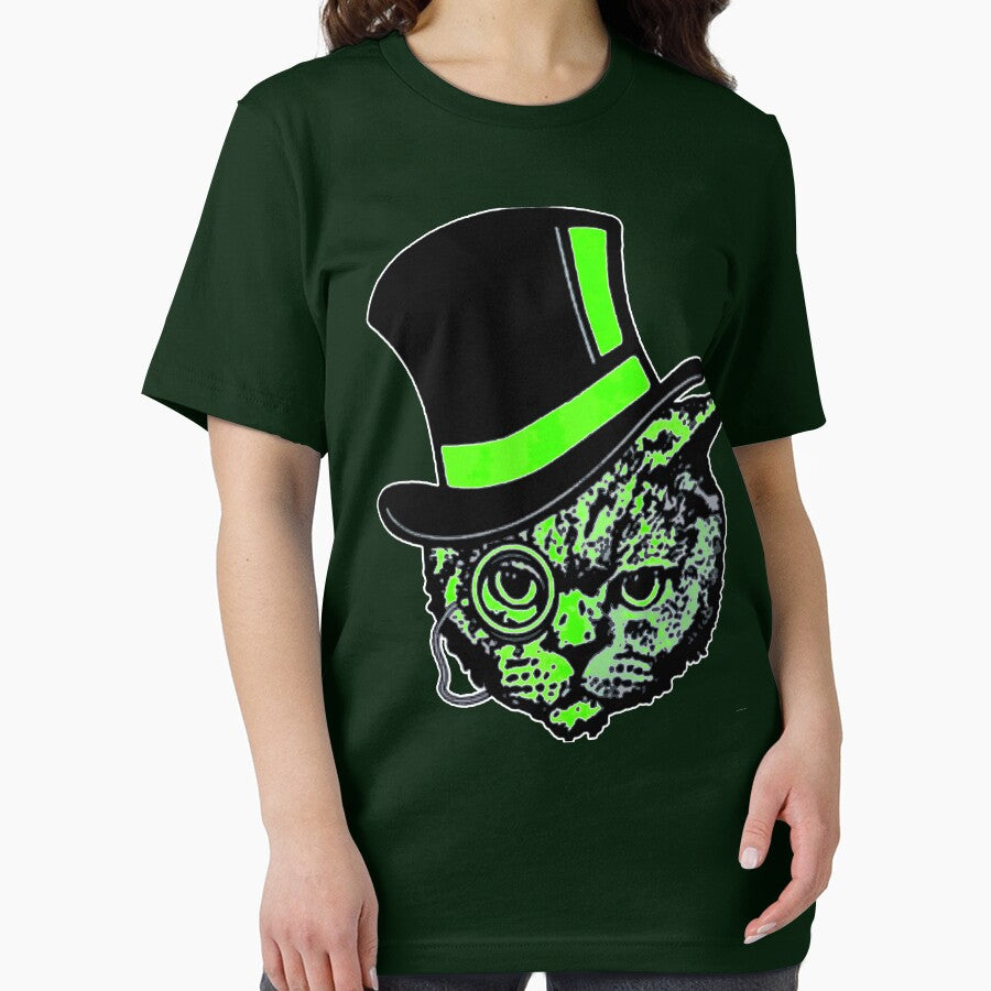Green Cosmopolitan Cat by Mr-Burgher