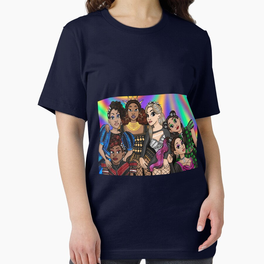 Six The Musical Broadway Cast Premium T-Shirt by Declinedfisher