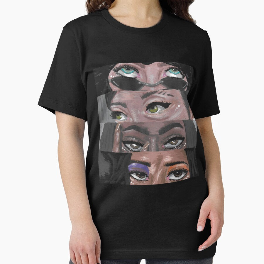 Eyes Premium Scoop T-Shirt by GinaSchulist