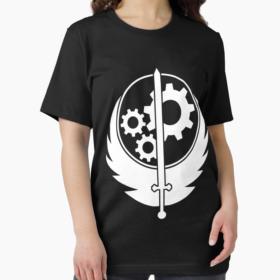 Vintage Brotherhood Of Steel Logo Unisex by VitoJerde