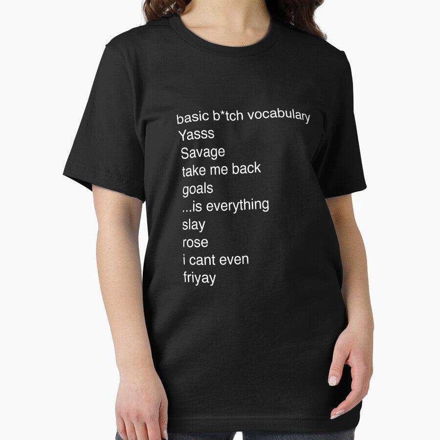 Basic B*tch Vocabulary by Primotees