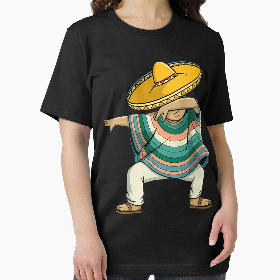 Dabbing Mexican Poncho Cinco de Mayo by tearbytea