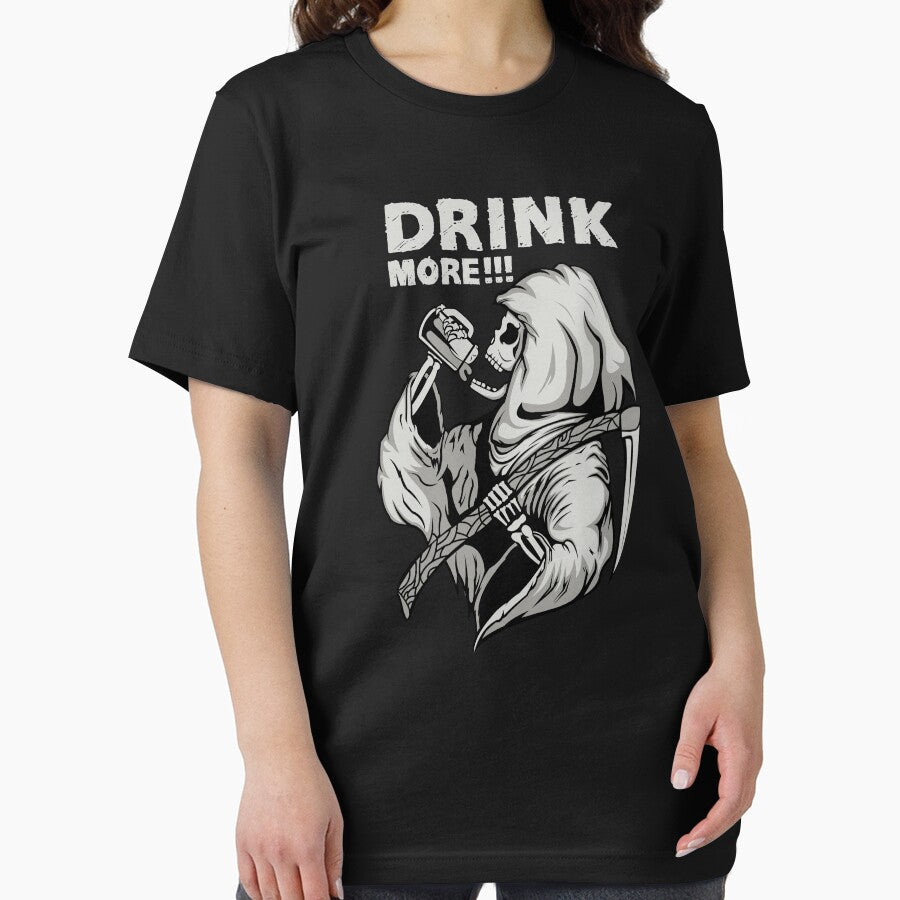 Drink More Funny Drinking Gift by BiagioDeFranco