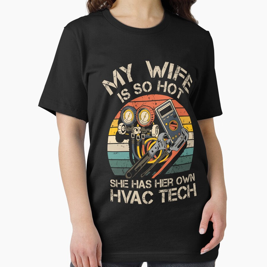 Wife So Hot Have Her Own HVAC Tech HVAC Technician AC Repair by DanielD3D