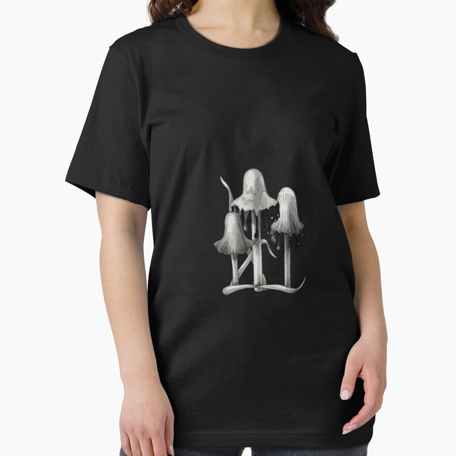 Three toadstools novelty design mushrooms cap stem soil Long Sleeve T-Shirt by cpaddensil