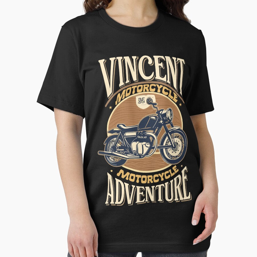 Vincent Motorcycle Adventure by DrawHandArt