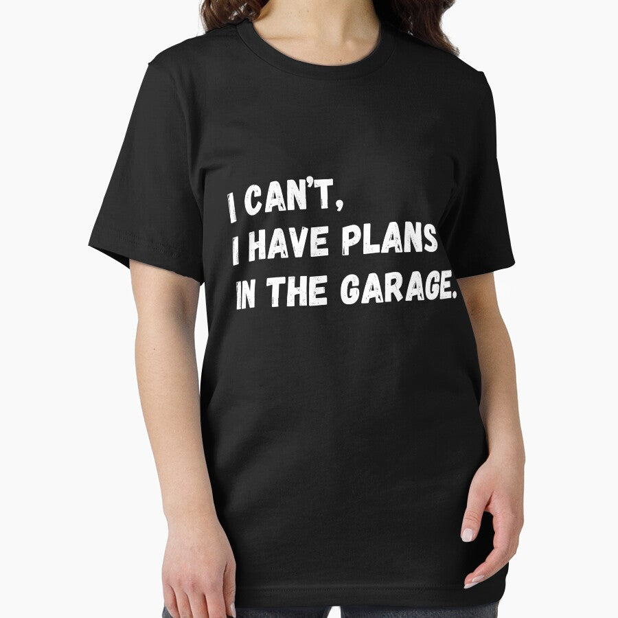 i can't i have plans in the garage Fathers Day Car Mechanics by Inkspire House