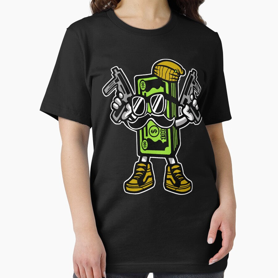 Cash Rules Cartoon by Cheap Women's Shirts