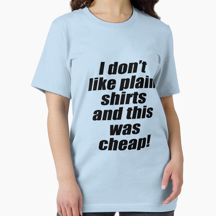 Cheap plain shirt by CustomShirts