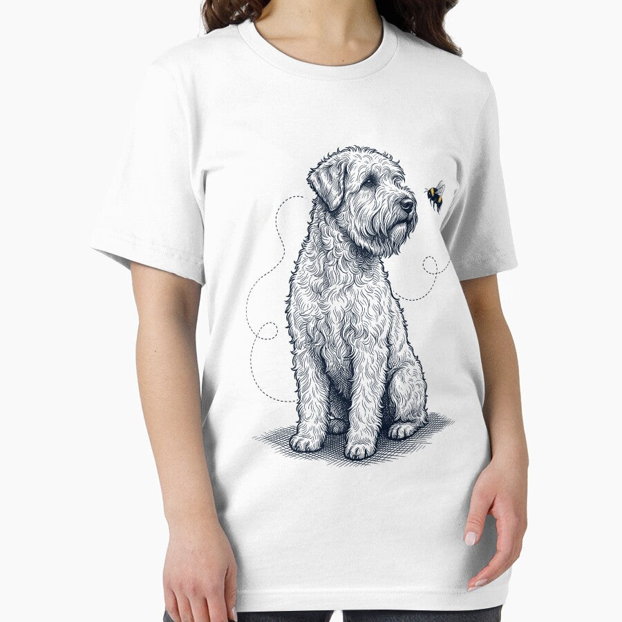 Soft Coated Wheaten Terrier Bumble Bee Honeybee Dog Lover by Kimberley King Art  King Art