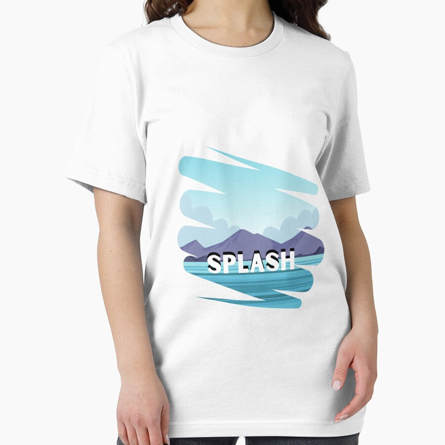 Splash mountain masks funny slim fit shirt by hiliga