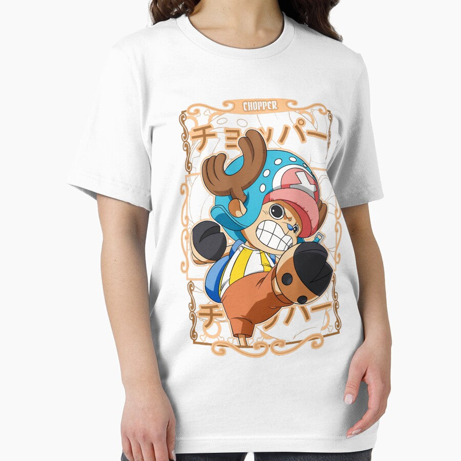 Tony Tony Chopper Anime Retro Frame Art by  The Midnight Library - Book Lover Gifts & Kindle Accessories