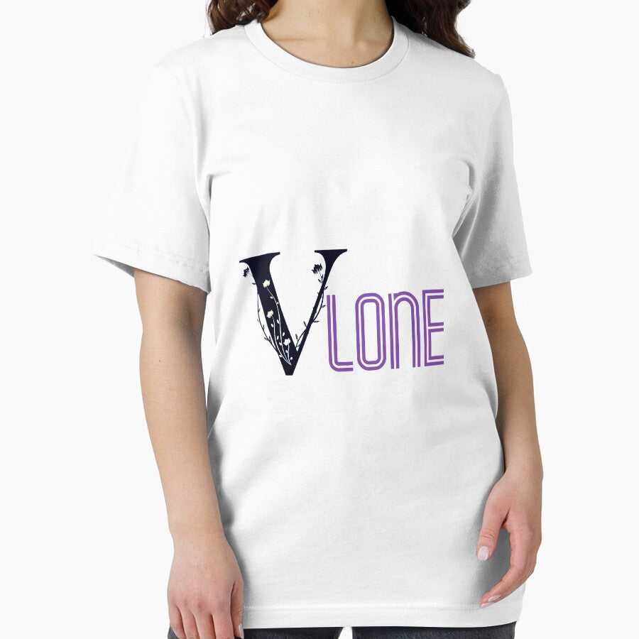 Vlotin T-Shirt Big V Men Women Short Sleeve Limited Shirts Personalized Friends Fashion Men's Tee by bigshoop
