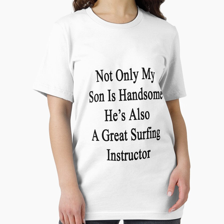 Not Only My Son Is Handsome He's Also A Great Surfing Instructor by supernova23