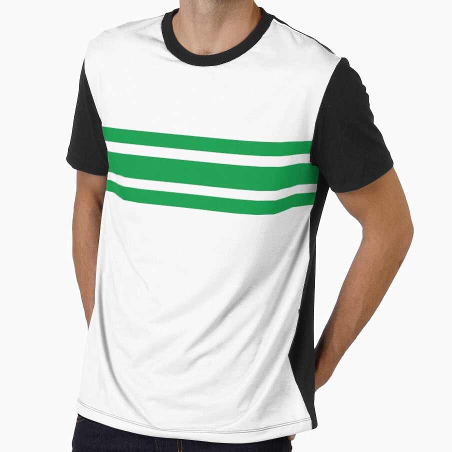 Stripe Retro - green by JaiStudio