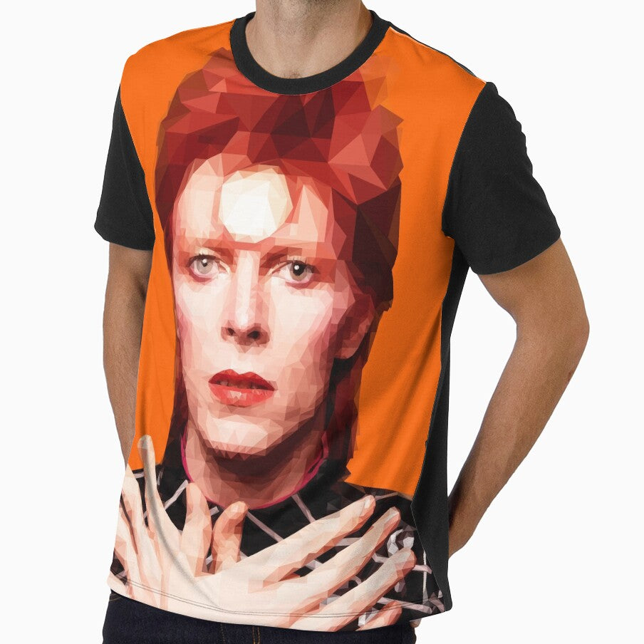 Polygonal Portrait of David Bowie by DreamsofGrace