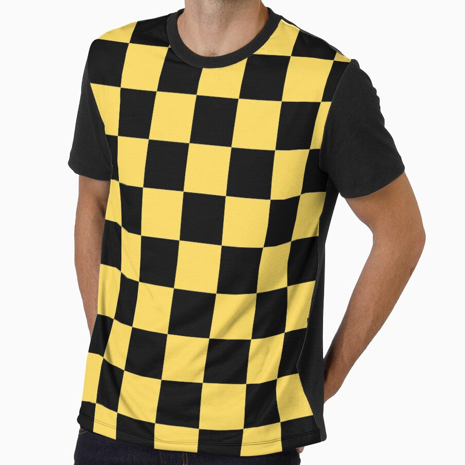 Black and Yellow Checkered by starrylite