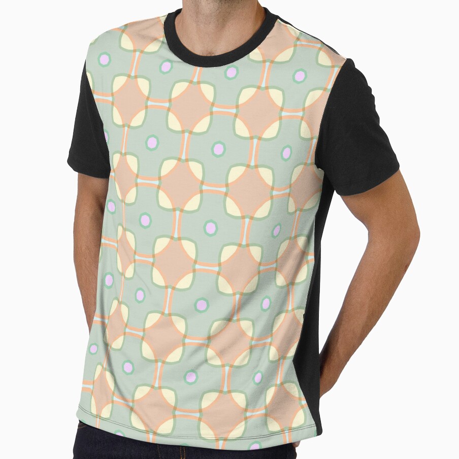 repeatability the illusion decoration seamless colorful repeat pattern by Abrahamjrnd