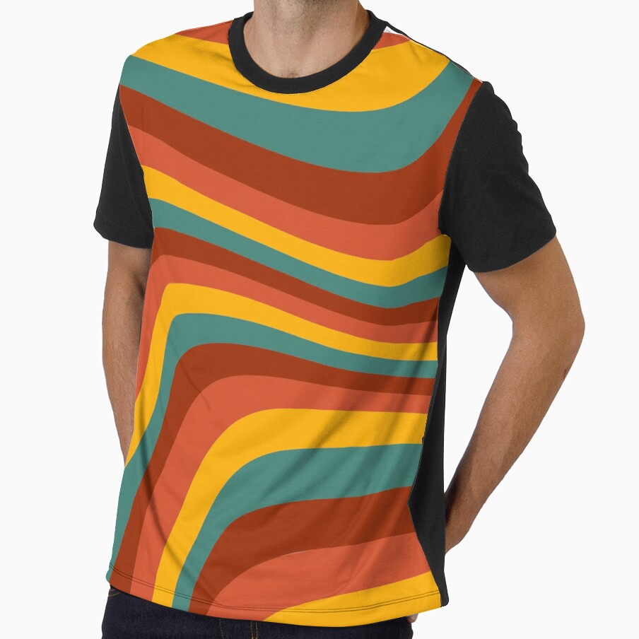 Retro coloured stripes by RetroNibylander