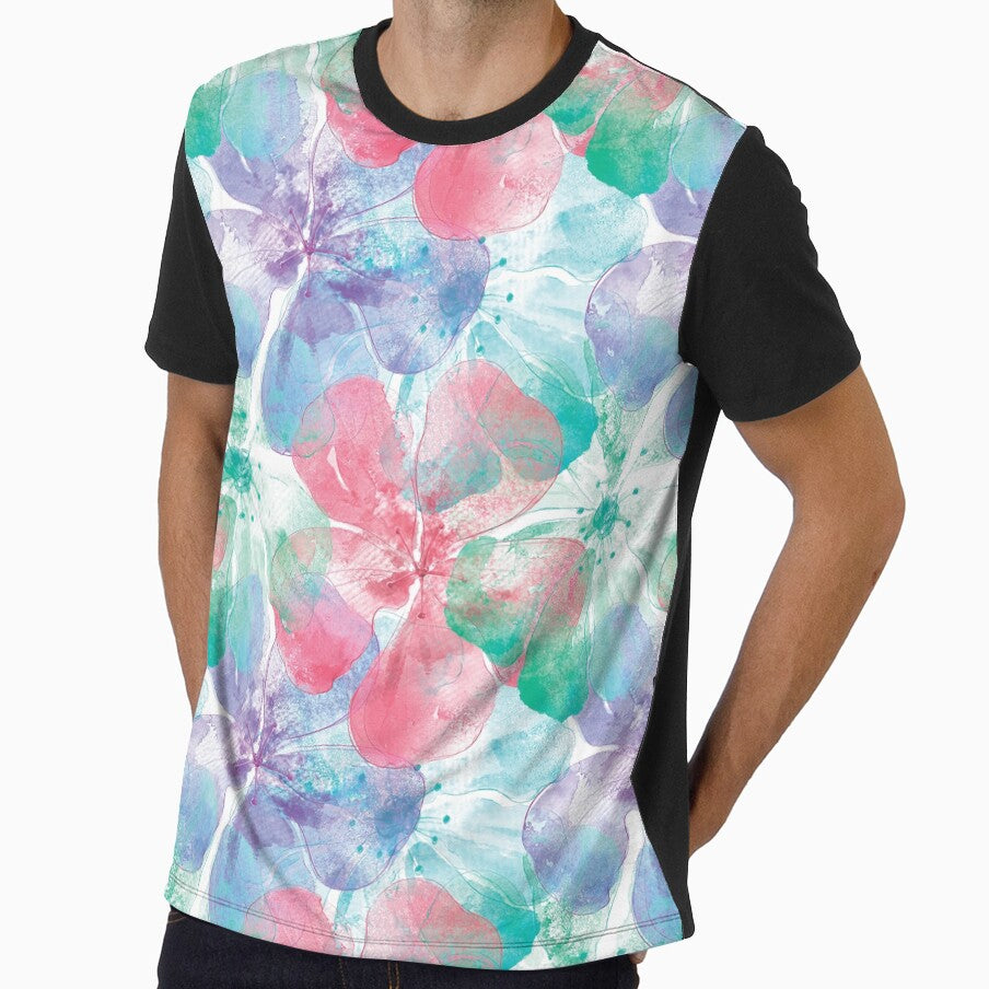 Catherine Oversized Victorian Floral in Pink, Green, Blue and Purple by Lifestyle by Croff