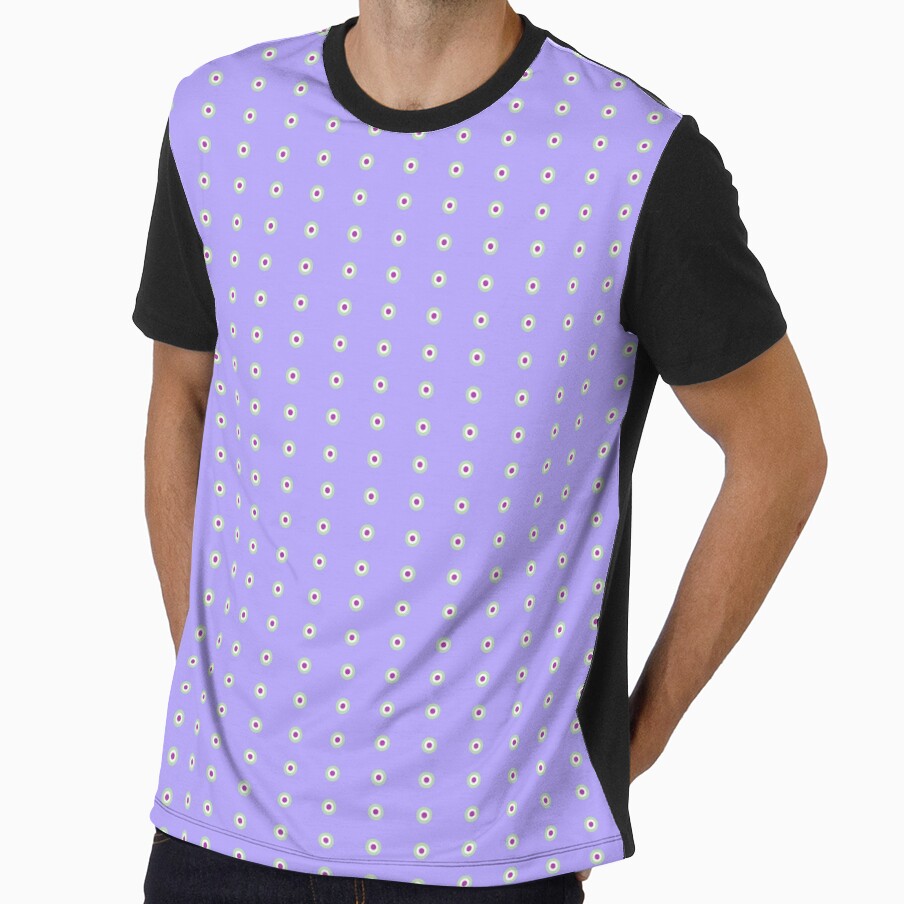Mediterranean Dots Simplified VioletSeafoam by PCaleDesigns