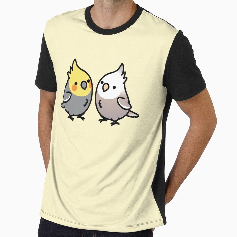 Custom Cockatiel Pair by birdhism