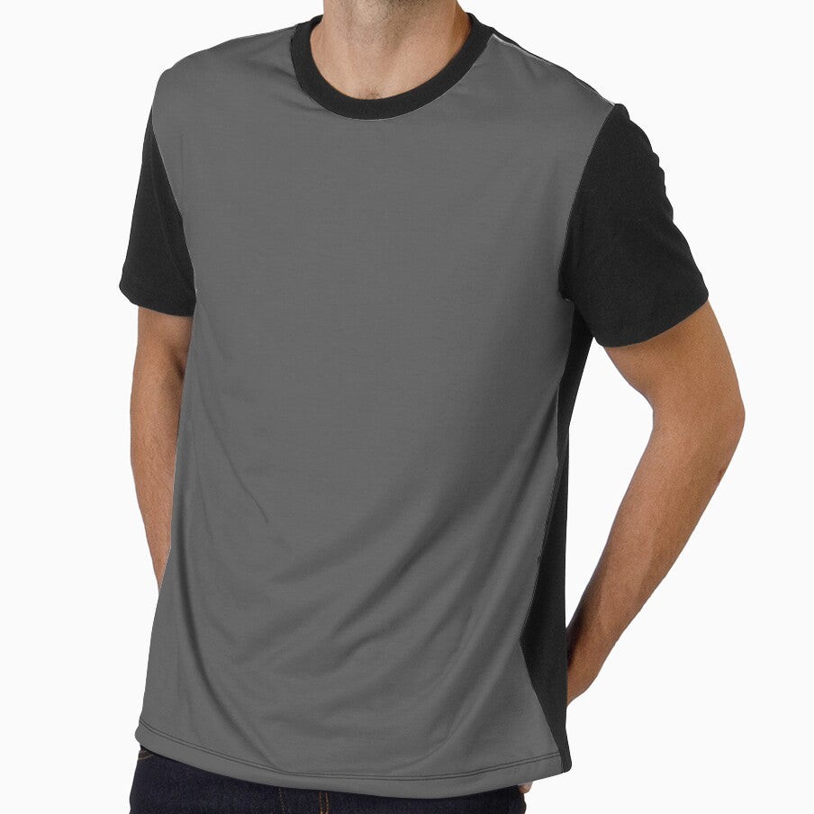 Plain Gray Grey - Dark by maniacfitness