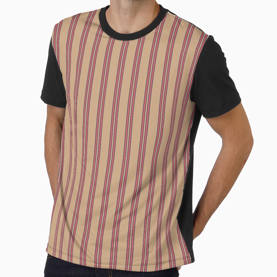 Tan, Red and Blue stripes by page-of-wands