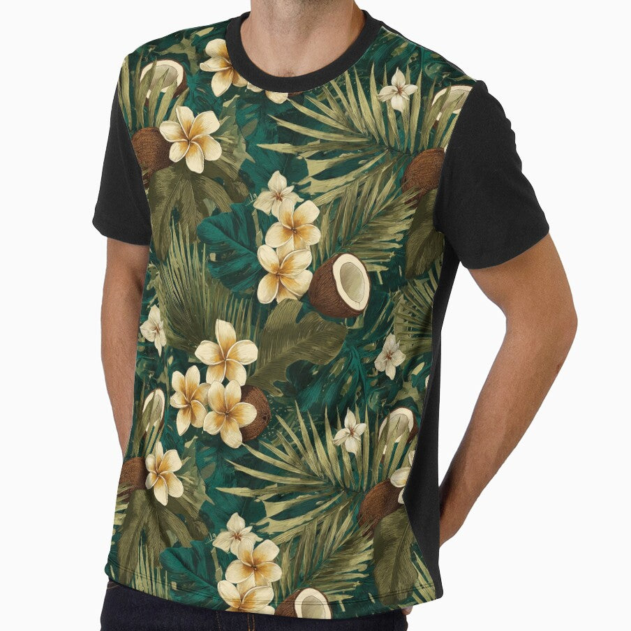 Minimalistic Tropical Floral  - Flower Garden Pattern  - Gifts For Girlfriend by RoyalStarsPatts