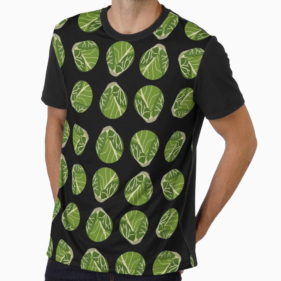 Brussel Sprout Christmas Pattern by Funful