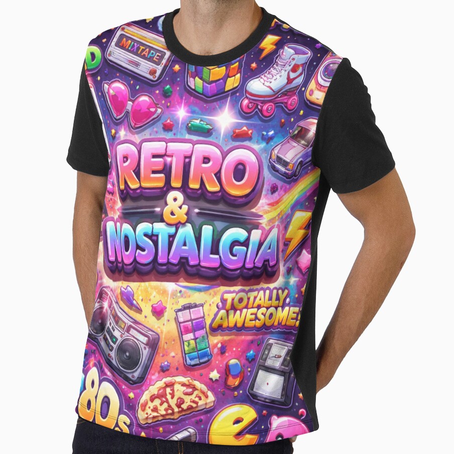 Retro & Nostalgia 80s Pop Culture Neon Art by TorqueThread