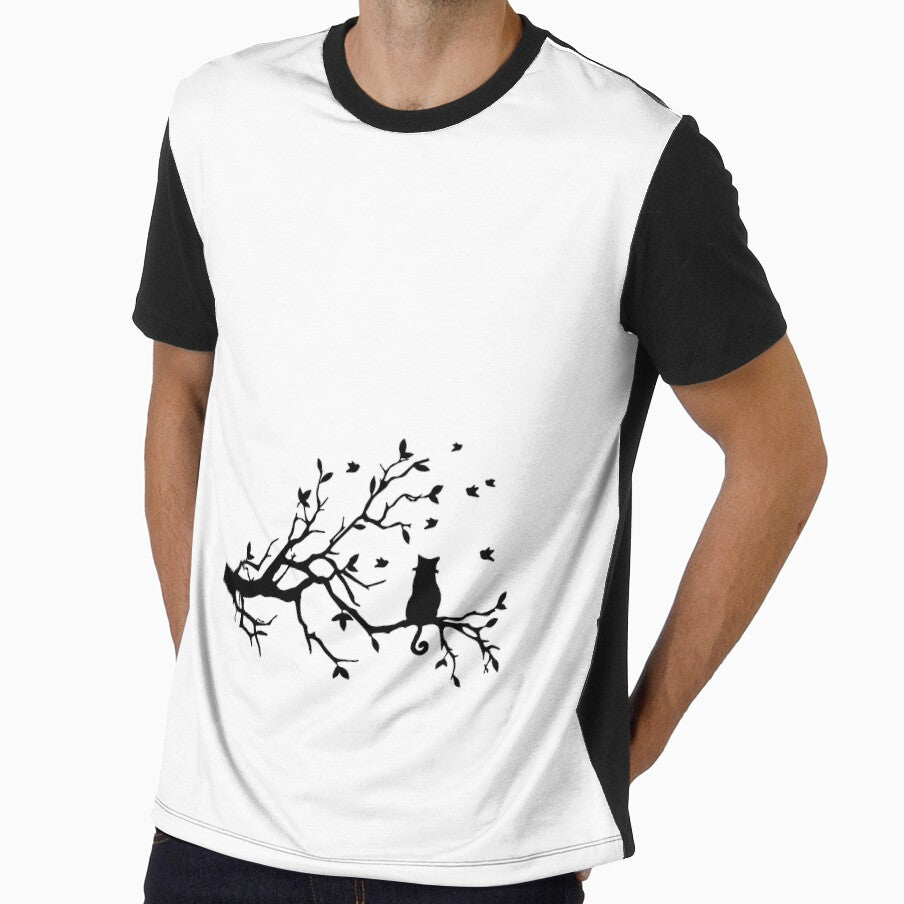 Cat in the Tree Design by derendesign