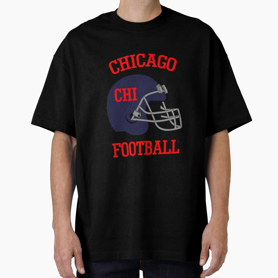 Chicago Football T-Shirt for Men and Women by AllStarMerch