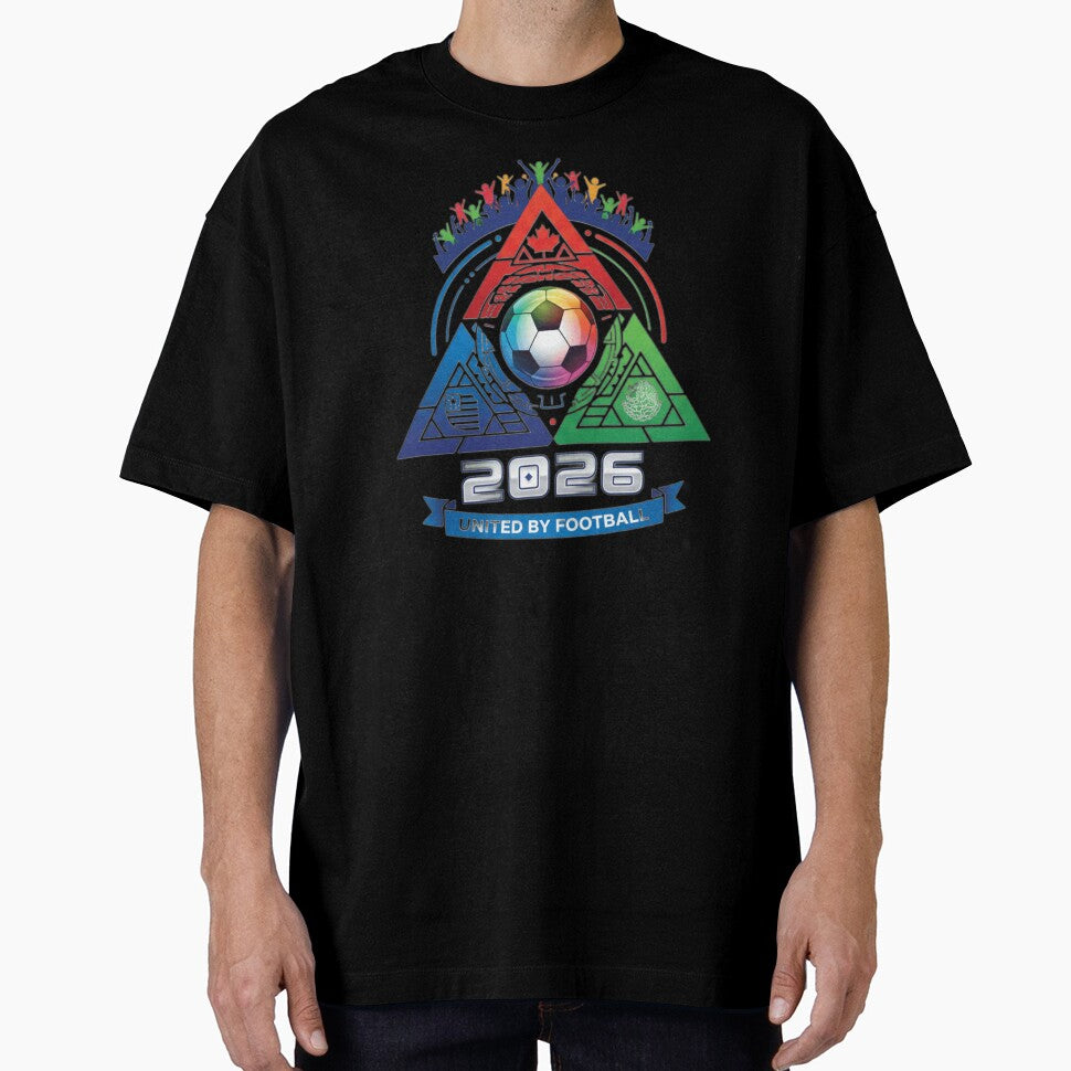 Triangular United by Football World Cup 2026 Emblem by Bulk order available
