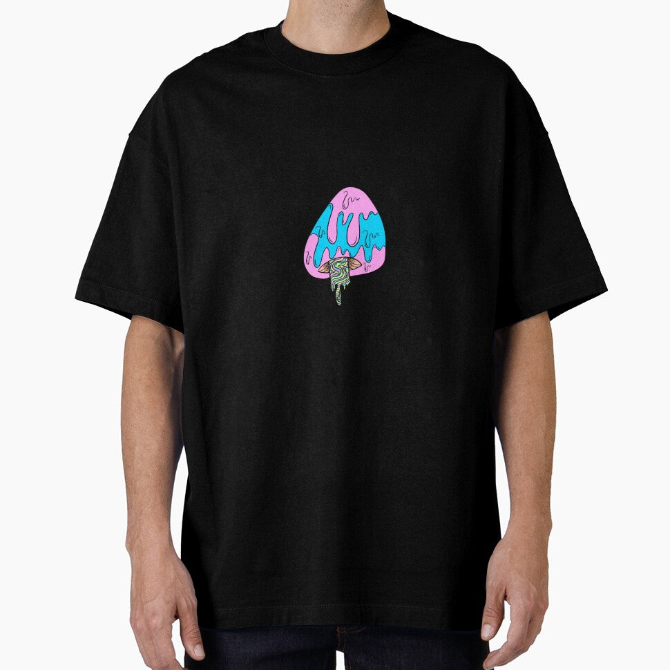 Drippy Cotton Candy Mushroom by giannadiane