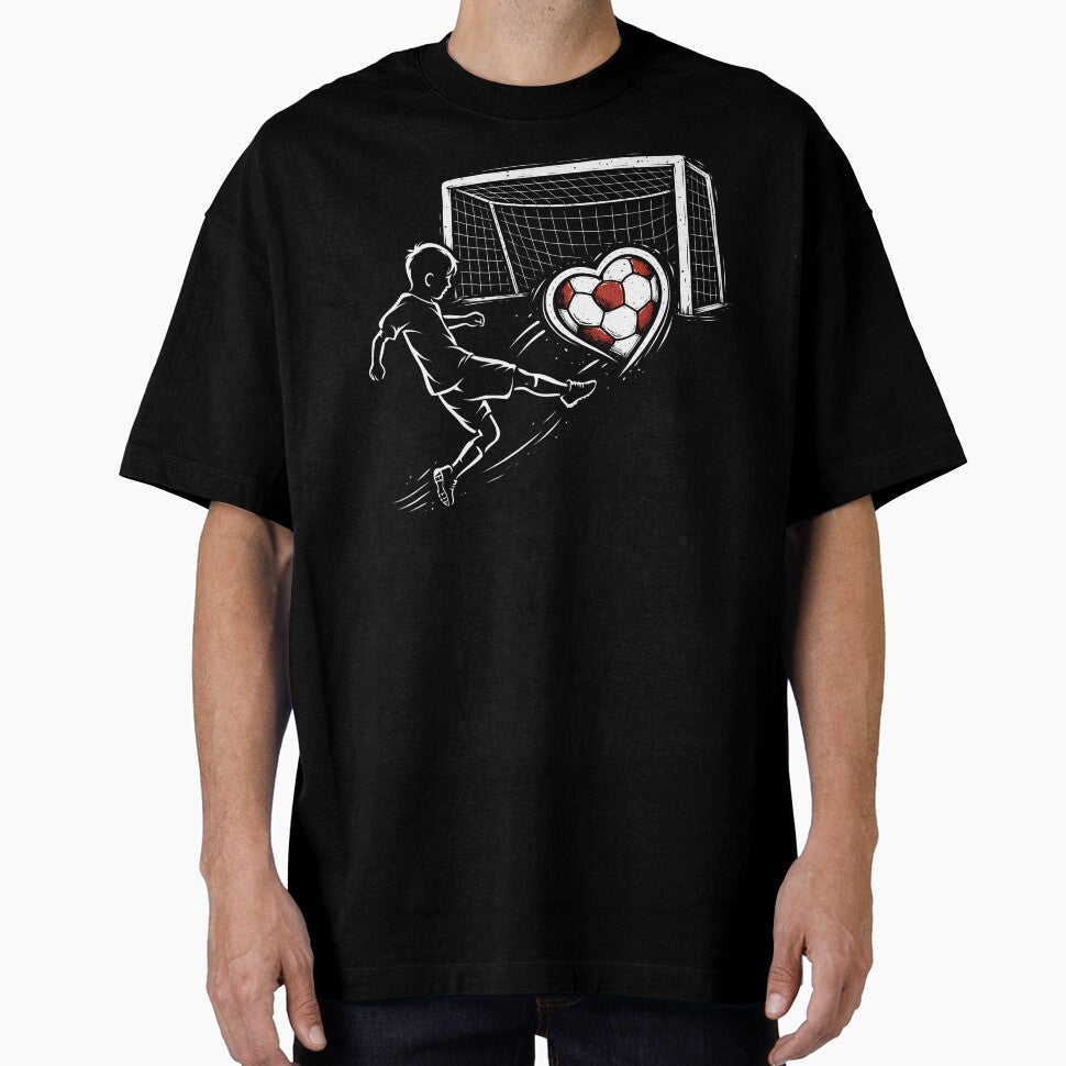 Soccer Player Love Goal Design - Play With Heart by Wicked.Teez