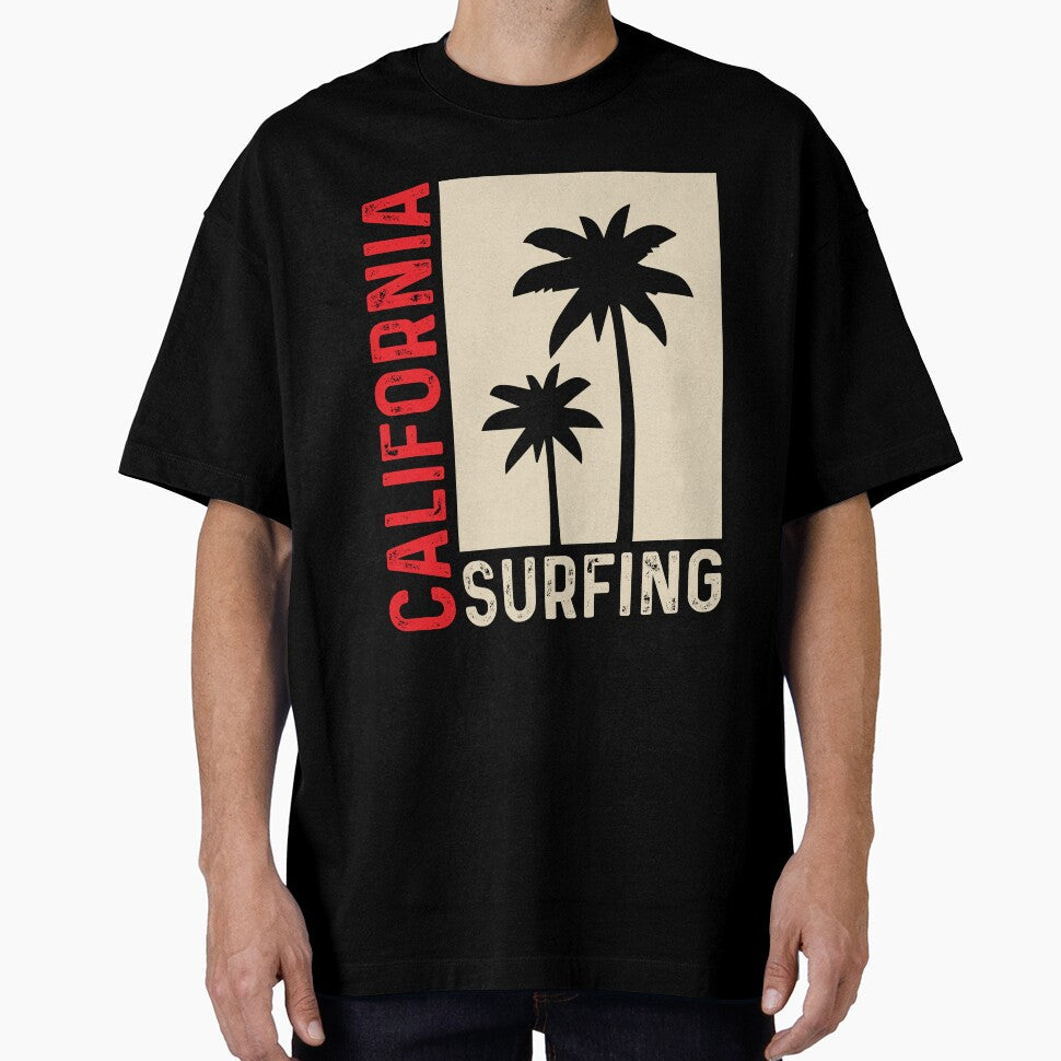 California Surfing Shirt Retro Vintage California Surfing by lou731