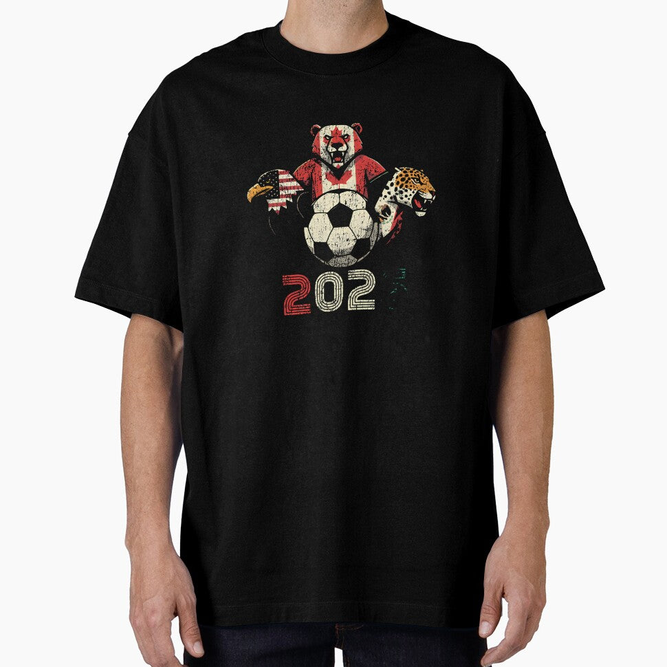 United 2026 Soccer Mascots North America Tournament T-Shirt_83157189 by KTY-NUSS