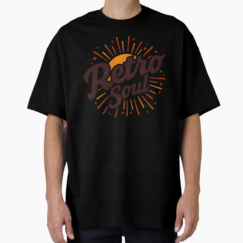 Retro Soul Vintage Sunset Design by Everywhere Prints