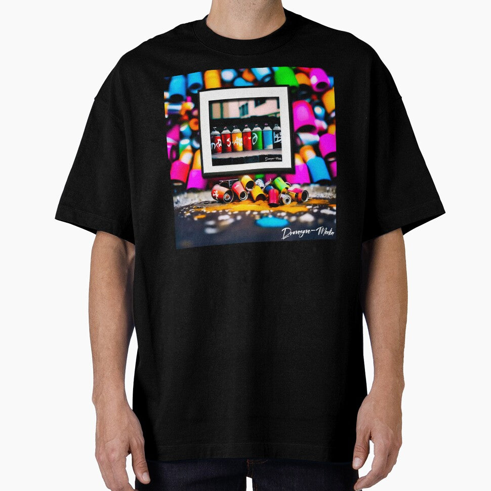 Urban graffiti street art by Drone-tees