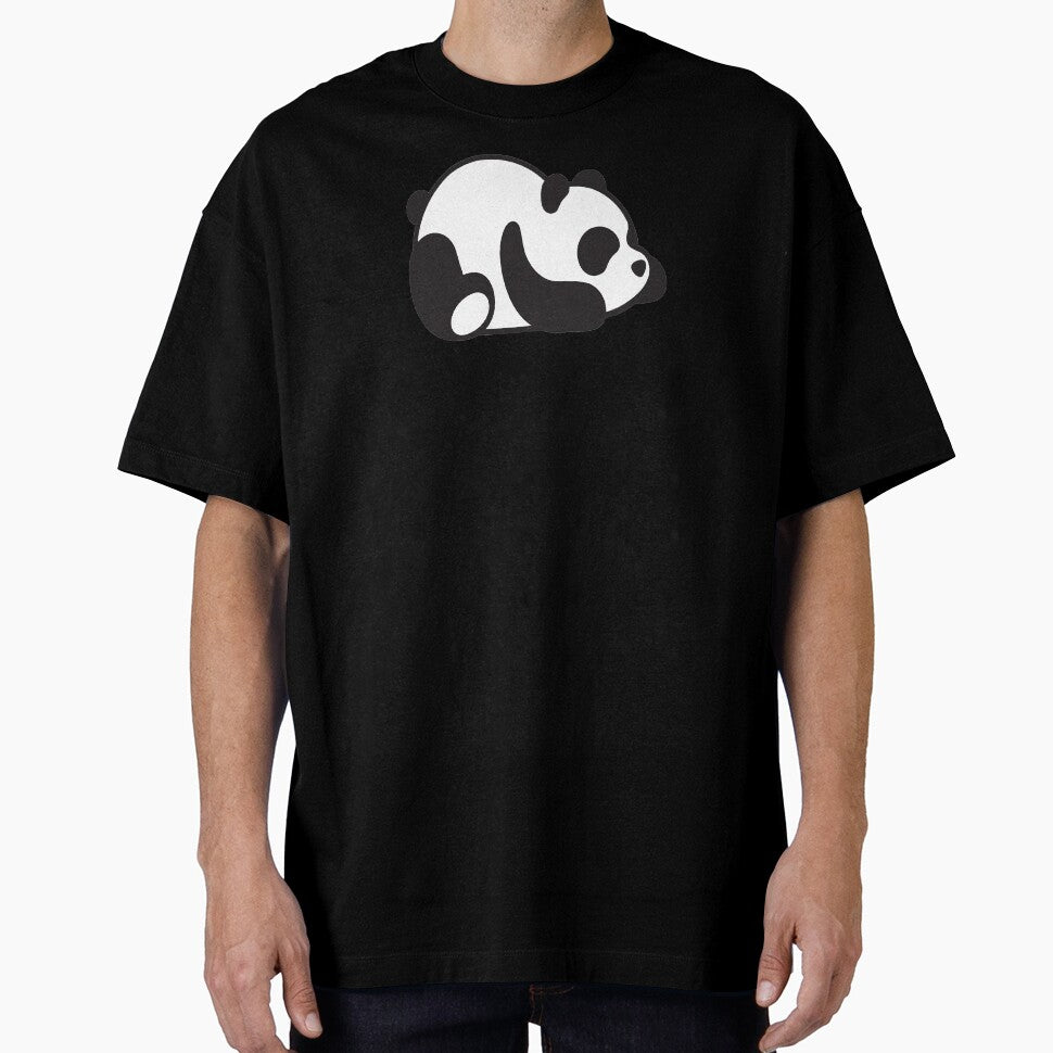Not today - lazy panda - funny animal by girlytrends