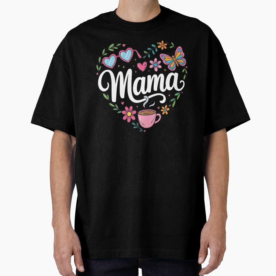 Cotton Heart Flower Butterfly And Coffee Mama by VGAfanatic