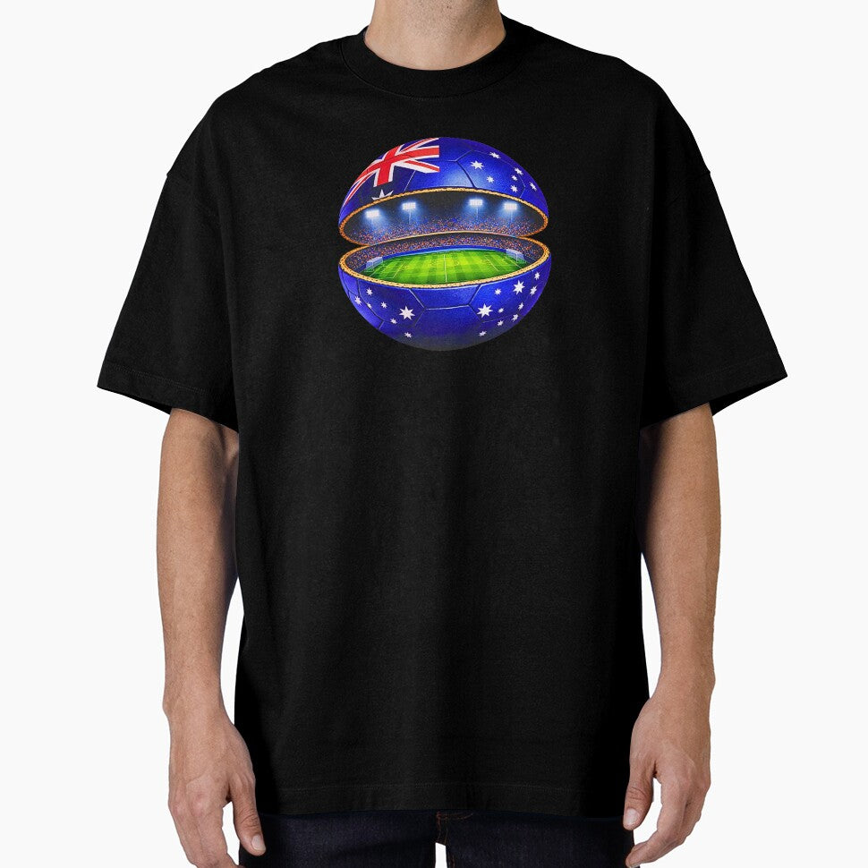 Australia Soccer Stadium Ball Design by FunToTheFullest