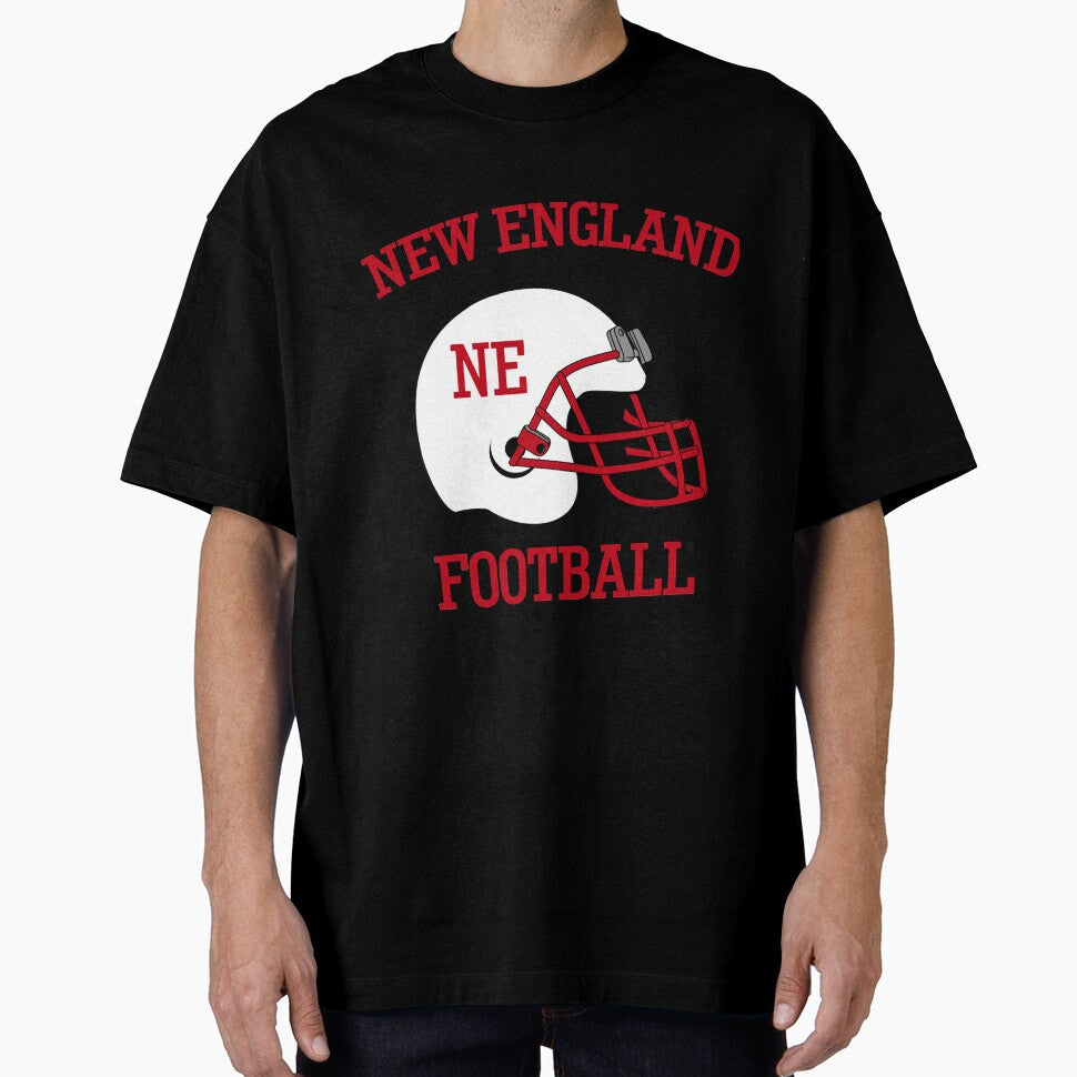 New England Football T-Shirt for Men and Women by AllStarMerch