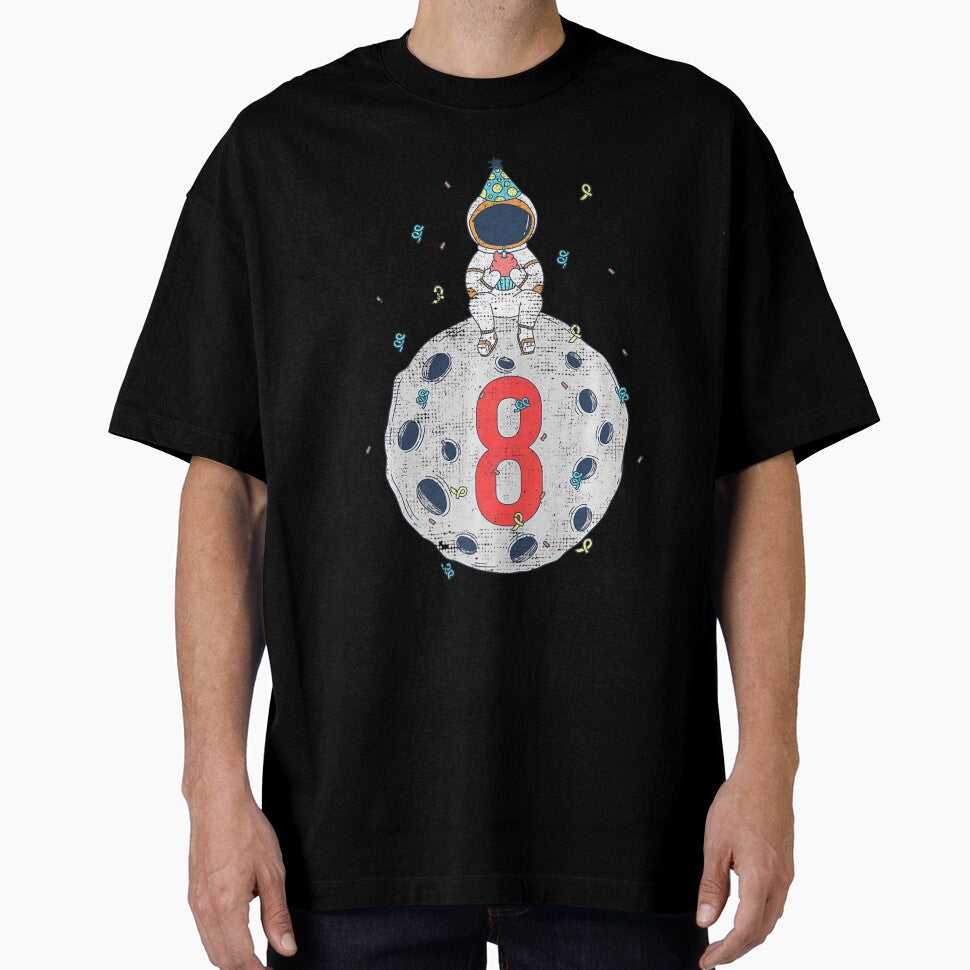 8th Birthday Space Birthday Party Premium by WindaJay