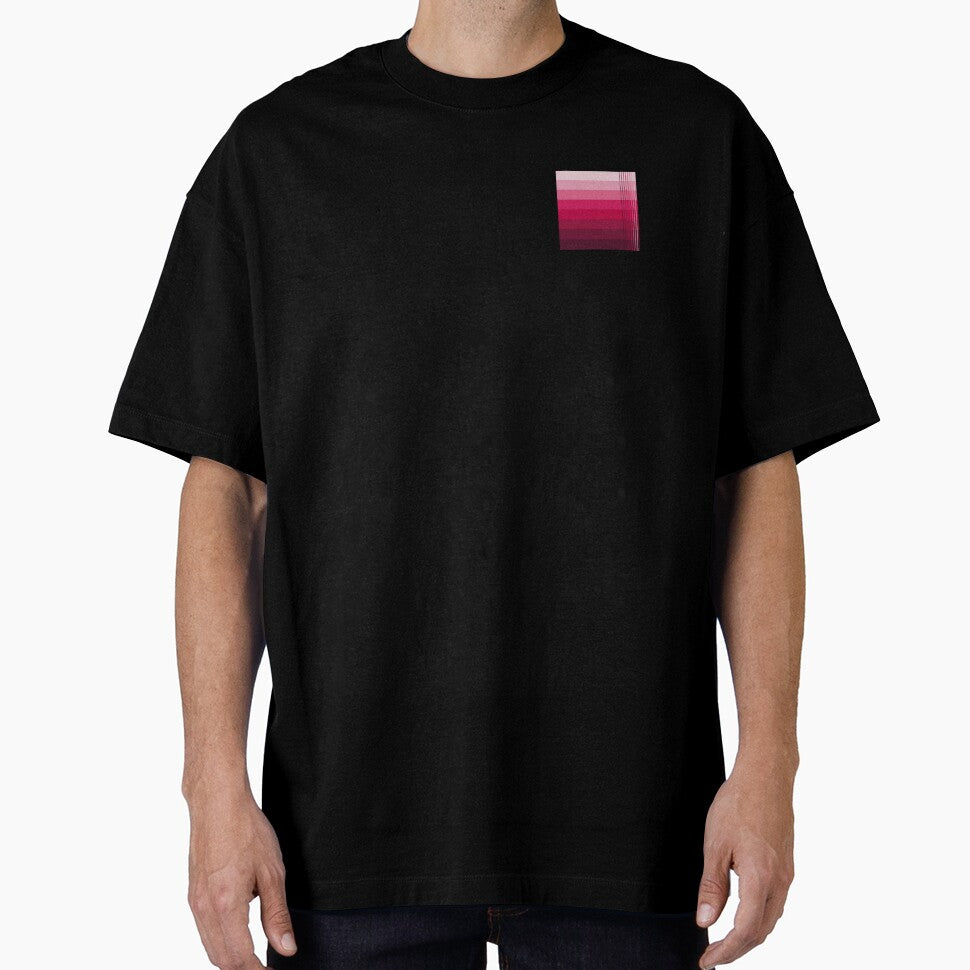 Simple design from shades of pink to dark cherry by Cherevan