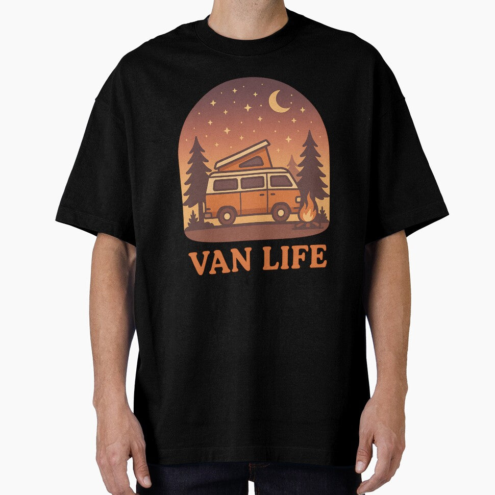 Van Life Adventure - Retro Camper Van Road-Trip by stylishdzign