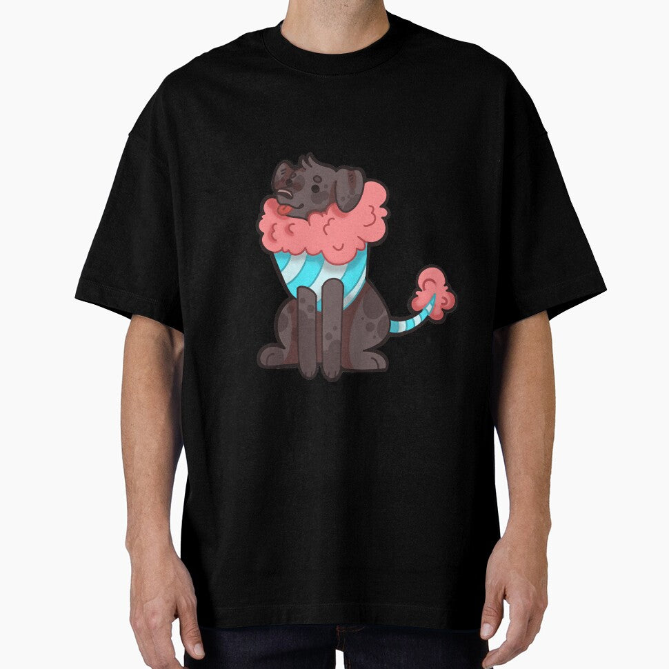 Cotton Candy Dog by FooliShroom
