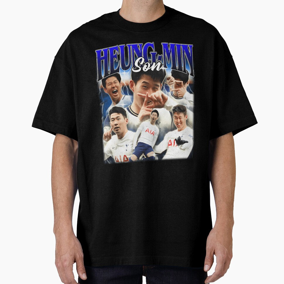 Son Heung-Min Soccer Legend Vintage by JoyHyatt