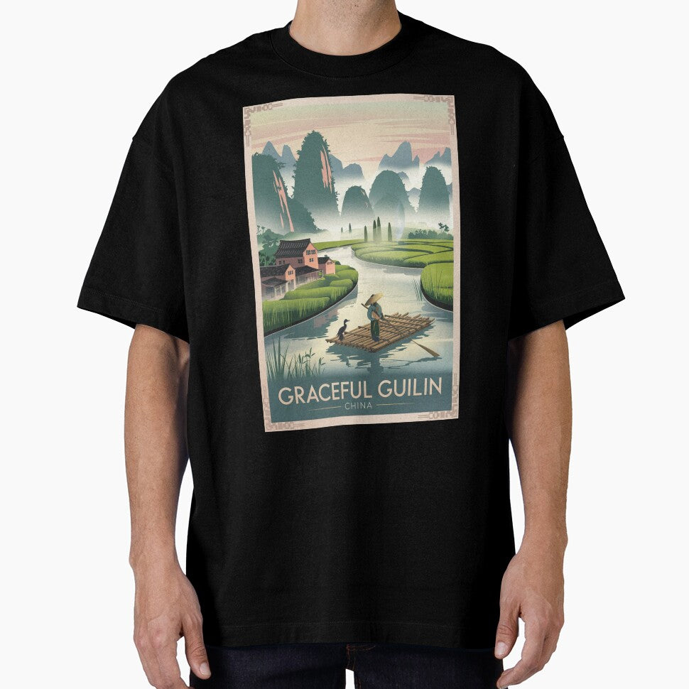 Guilin Vintage Travel Poster by TravelerRat